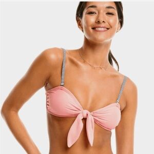 NWT Southern Tide Women’s Bandeau Bikini Top in Citrus Punch